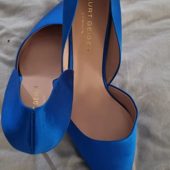 Kurt Geiger size 10 silk heels - Picture 1 of 5